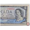 Image 2 : Canada $5 Bill 1954DF "Devil's Face" : Beattie/Coyne #FC7485722