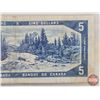 Image 5 : Canada $5 Bill 1954DF "Devil's Face" : Beattie/Coyne #FC7485722