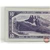 Image 6 : Canada $10 Bill 1954DF "Devil's Face" : Beattie/Coyne #HD6314460