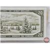 Image 5 : Canada $20 Bill 1954DF "Devil's Face" : Beattie/Coyne #DE1472001