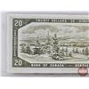 Image 6 : Canada $20 Bill 1954DF "Devil's Face" : Beattie/Coyne #DE1472001