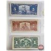 Image 11 : Bank of Canada Bills 1937 (6) : - $1 Bill Coyne/Towers #UN2258710 - $2 Bill Gordon/Towers #NB5320316