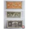 Image 15 : Bank of Canada Bills 1937 (6) : - $1 Bill Coyne/Towers #UN2258710 - $2 Bill Gordon/Towers #NB5320316