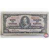 Image 7 : Bank of Canada Bills 1937 (6) : - $1 Bill Coyne/Towers #UN2258710 - $2 Bill Gordon/Towers #NB5320316