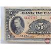 Image 2 : Bank of Canada $5 Bill 1935 : Osbourne/Towers #A1175767