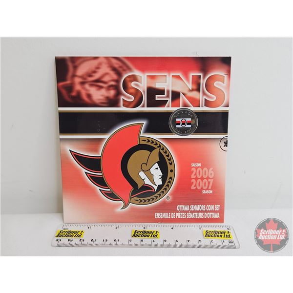 RCM Canada Ottawa Senators 7-Coin Set : 2006-2007 Season (Unsealed)