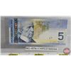 Image 4 : Canada $5 Bills 2006 (3):  - Jenkins/Carney #HAC0947786 - Jenkins/Carney #HPA8497606 - Jenkins/Carne