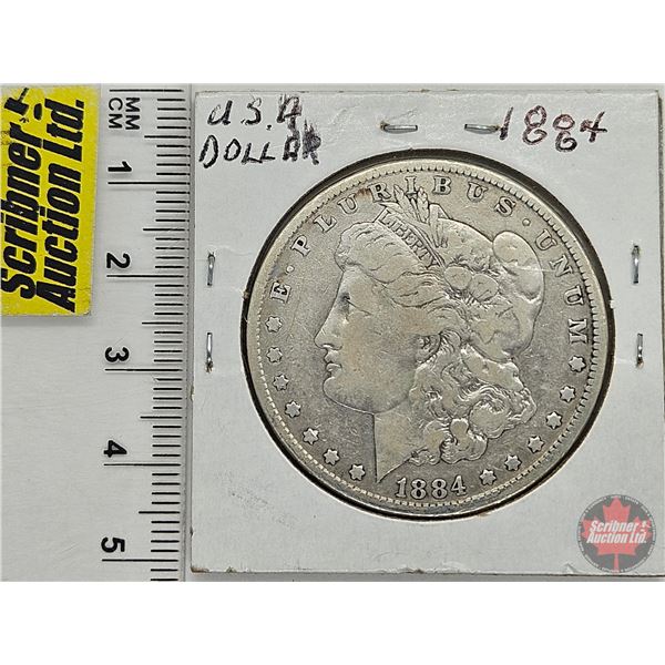 USA Morgan Dollar 1884