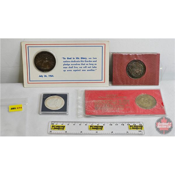 Collector Combo (4): - Canada Dollar 1983 Universiade Edmonton - Calgary Convention Centre Commemora