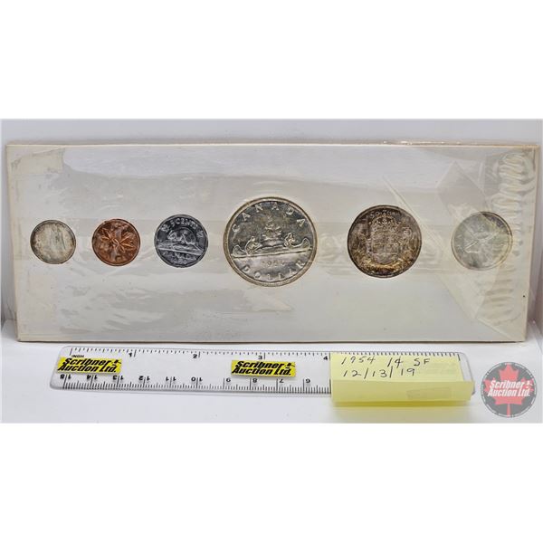 Canada Year Set 1954 (Consignor Tag: SF)
