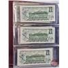 Image 13 : Canada $1 Bills 1973 (27 Consecutive) : Crow/Bouey #BFF9694873-4899