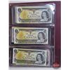 Image 14 : Canada $1 Bills 1973 (27 Consecutive) : Crow/Bouey #BFF9694873-4899