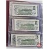 Image 15 : Canada $1 Bills 1973 (27 Consecutive) : Crow/Bouey #BFF9694873-4899