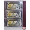 Image 2 : Canada $1 Bills 1973 (27 Consecutive) : Crow/Bouey #BFF9694873-4899