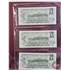 Image 3 : Canada $1 Bills 1973 (27 Consecutive) : Crow/Bouey #BFF9694873-4899