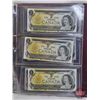 Image 6 : Canada $1 Bills 1973 (27 Consecutive) : Crow/Bouey #BFF9694873-4899