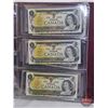 Image 8 : Canada $1 Bills 1973 (27 Consecutive) : Crow/Bouey #BFF9694873-4899