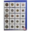 Image 4 : Foreign Coin Collection (Binder Lot) (60 Coins) : Large Variety Incl: Italy; England; Singapore; Mex