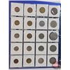 Image 5 : Foreign Coin Collection (Binder Lot) (60 Coins) : Large Variety Incl: Italy; England; Singapore; Mex