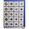 Image 6 : Foreign Coin Collection (Binder Lot) (60 Coins) : Large Variety Incl: Italy; England; Singapore; Mex