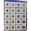 Image 7 : Foreign Coin Collection (Binder Lot) (60 Coins) : Large Variety Incl: Italy; England; Singapore; Mex