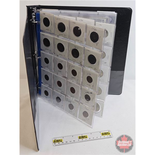 Binder Lot - Junior Collector Starter Kit (Canada Bills & Coins & USA Coins): - Sheet 1 : Canada Lar