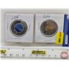 Image 1 : Canada $2 Toonie (2): 2026 (Color & Non-Color) : 50th Anniversary of the CN Tower (SEE PICTURES!)
