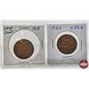 Image 3 : Canada Large Cent (4): 1895; 1915; 1918; 1920