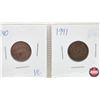 Image 3 : Canada One Cent (4): 1938; 1939; 1940; 1941