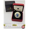 Image 1 : RCM Canada 2007 : Red-Breasted Nuthatch : 25-Cent Coin (COA #7394)