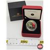 Image 1 : RCM Canada 2007 : Ruby-Throated Hummingbird : 25-Cent Coin (COA #9323)