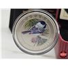 Image 2 : RCM Canada 2011 : Black-Capped Chickadee : 25-Cent Coin (COA #13986)