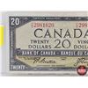 Image 2 : Canada $20 Bill 1954 : Beattie/Coyne #FE2981620