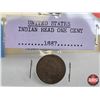 Image 8 : USA One Cent (7) : 1891; 1887; 1895; 1901; 1907; 1907; 1907