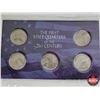 Image 4 : USA Coin Collector Sets (4): - American Frontier Nickel Six-Coin Set - America's Last Silver Coins (