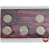 Image 5 : USA Coin Collector Sets (4): - American Frontier Nickel Six-Coin Set - America's Last Silver Coins (