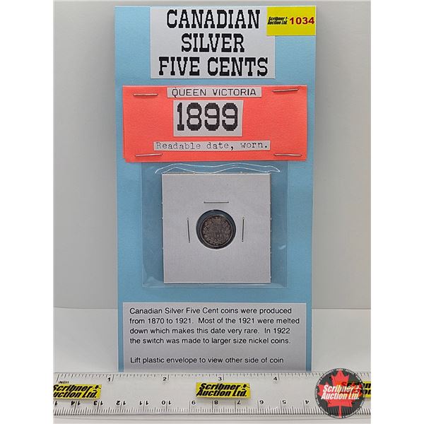 Canada Five Cent 1899