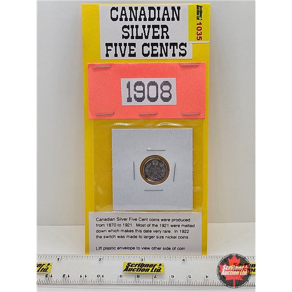 Canada Five Cent 1908