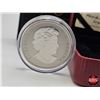 Image 3 : RCM Canada 2012 : Evening Grosbeak : 25-Cent Coloured Coin (COA #11616)