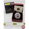 Image 1 : RCM Canada 2013 : Barn Owl : 25-Cent Coloured Coin (COA #11095)