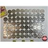 Image 1 : Canada Dollar Collection (68) : Variety Intermittent 1975 - 1984 (See Handwritten List in Photos) (C
