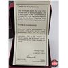 Image 4 : RCM Canada 2013 : Wood Duck : 25-Cent Coloured Coin (COA #11062)