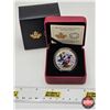 Image 1 : RCM Canada 2014 : Harlequin Duck : 25-Cent Coloured Coin (COA #6268)