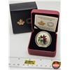 Image 1 : RCM Canada 2014 : The Scarlet Tanager : 25-Cent Coloured Coin (COA #3054)