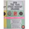 Image 10 : Canada Coins/Stamps : 1929 "The Year the Stock Market Crashed" (18 Coins & 8 Stamps)