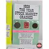Image 6 : Canada Coins/Stamps : 1929 "The Year the Stock Market Crashed" (18 Coins & 8 Stamps)