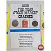 Image 8 : Canada Coins/Stamps : 1929 "The Year the Stock Market Crashed" (18 Coins & 8 Stamps)