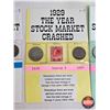 Image 9 : Canada Coins/Stamps : 1929 "The Year the Stock Market Crashed" (18 Coins & 8 Stamps)