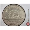 Image 4 : Canada Five Cent 1957 (2) : Reg ; Bug Tail