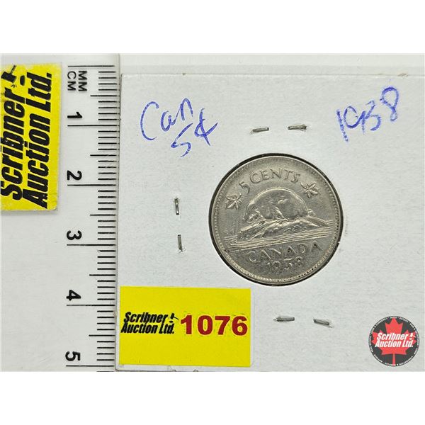 Canada Five Cent 1938